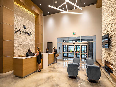 La Cache du Lac Champlain - Lobby