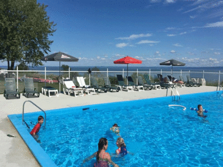 Hôtel Cap-aux-Pierres - Piscine extérieure