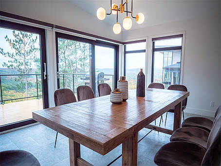 Chalets de la Montagne Coupée - Salle à manger