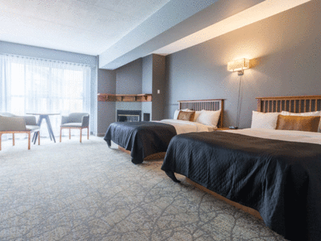 Le Grand Lodge Mont-Tremblant - Chambre avec foyer