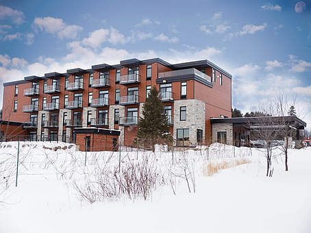 La Cache à Maxime - Hôtel extérieur hiver