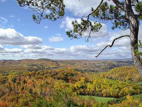Auberge de la Montagne Coupée - Automne